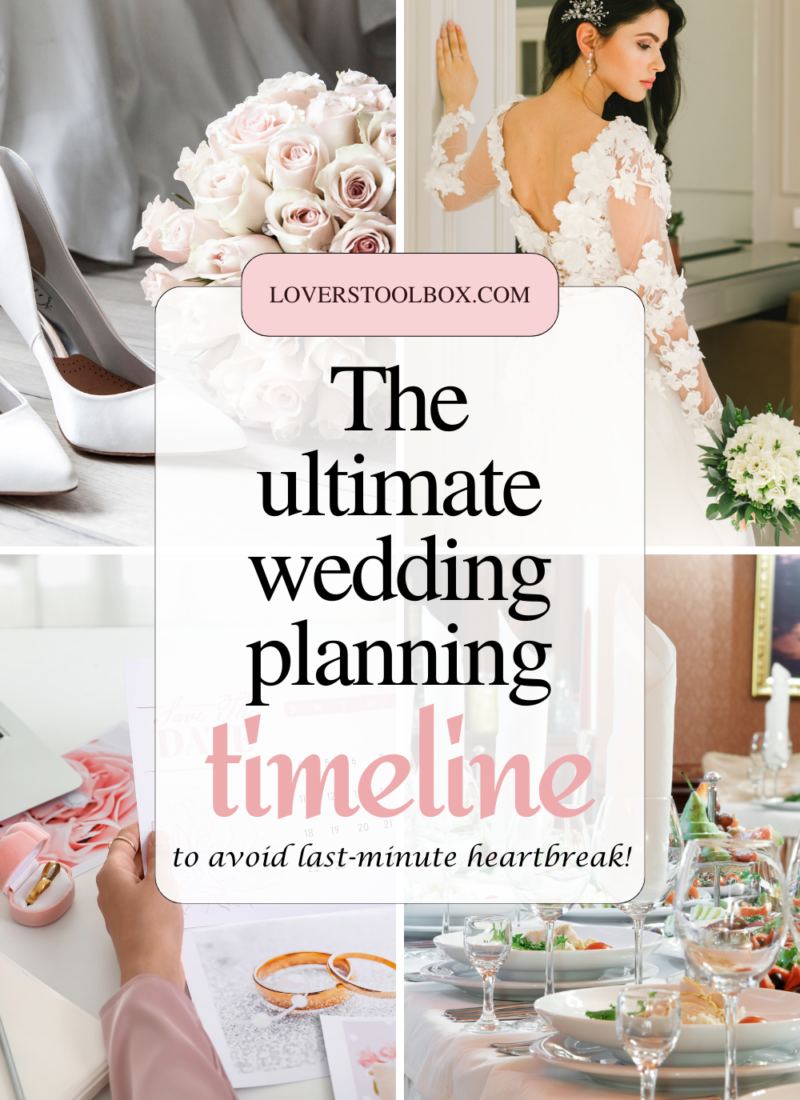 The Best Wedding Planning Timeline