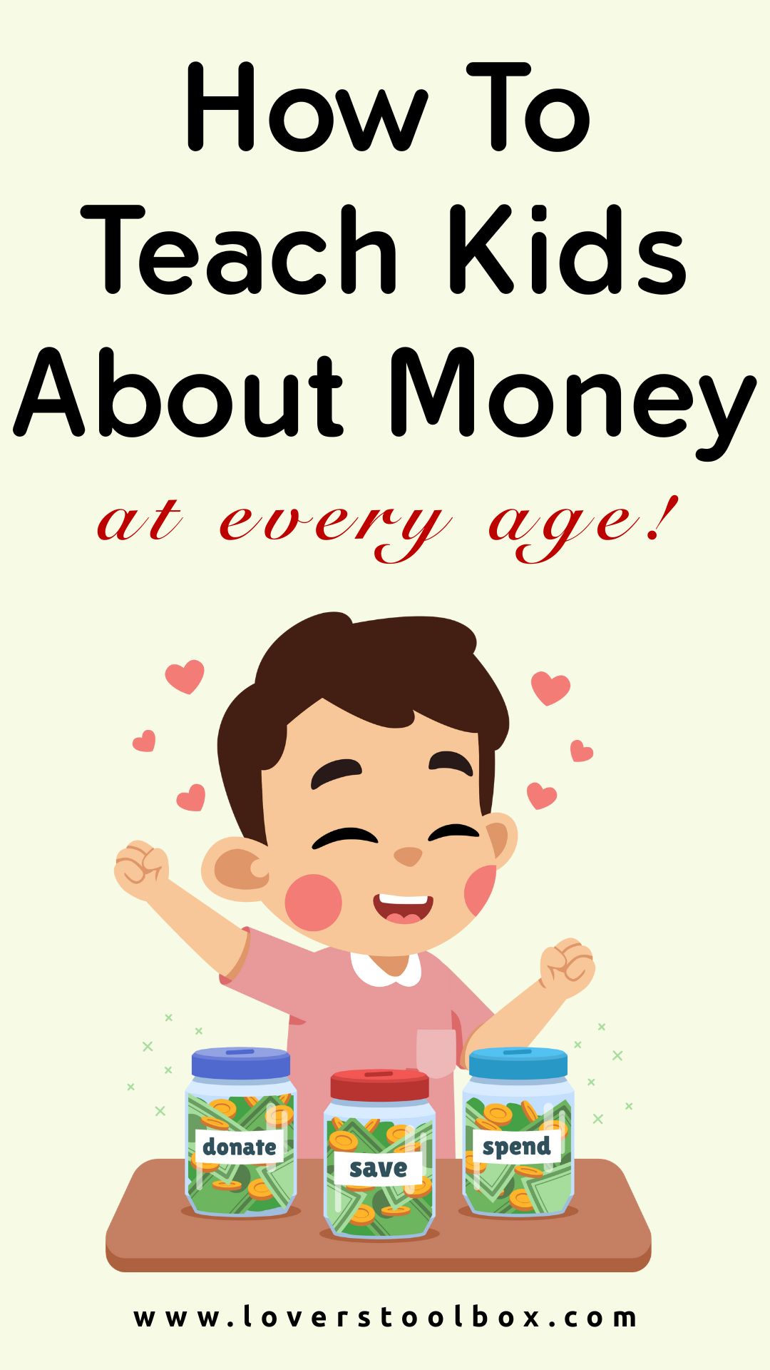 how to teach kids about money